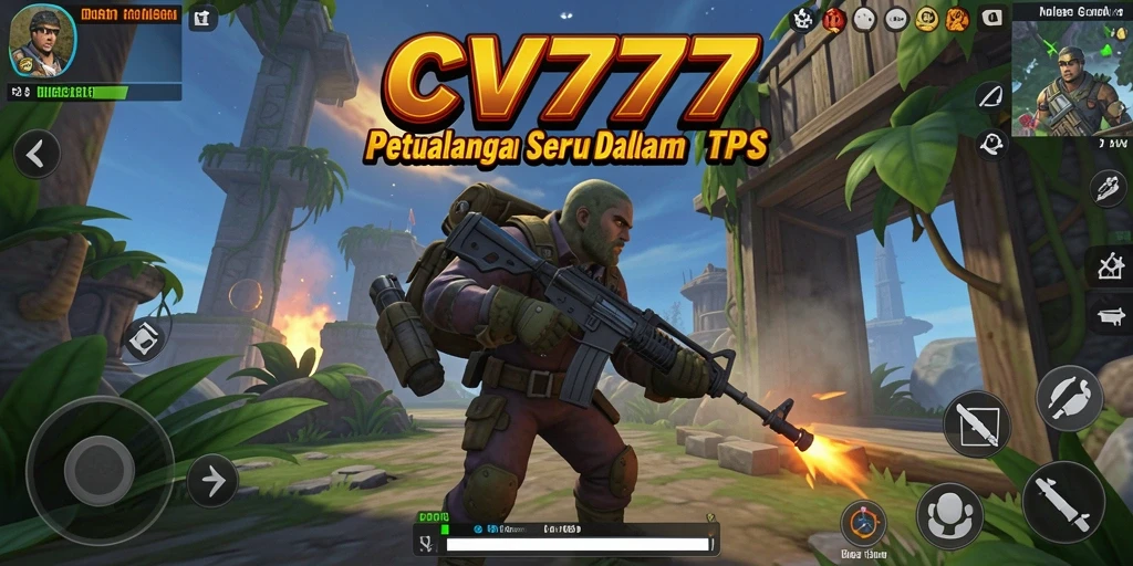 Tampilan grafis yang menakjubkan dan aksi-tembak yang mendebarkan dalam CV777.