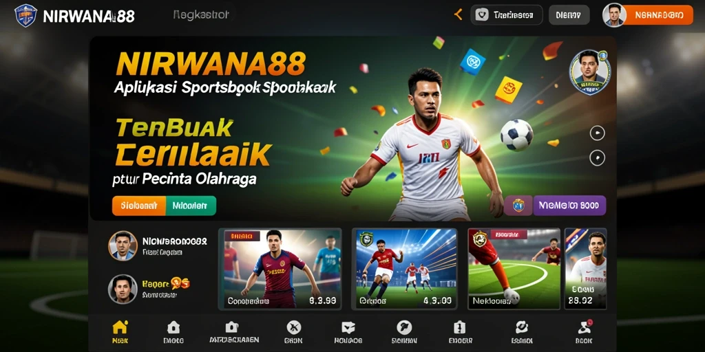 Tampilan screenshot NIRWANA88 dengan taruhan olahraga yang menarik.