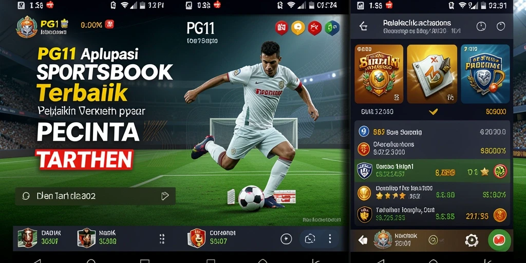 Tampilan permainan Sportsbook PG11 yang menarik dan interaktif.