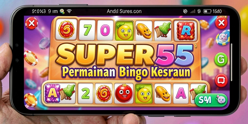 Tampilan gameplay menarik dari Bingo SUPER5.